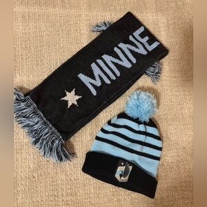 Minnesota United Scarf and Hat